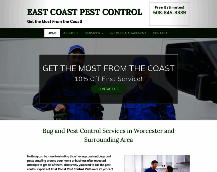 Eastcoastpest.com thumbnail