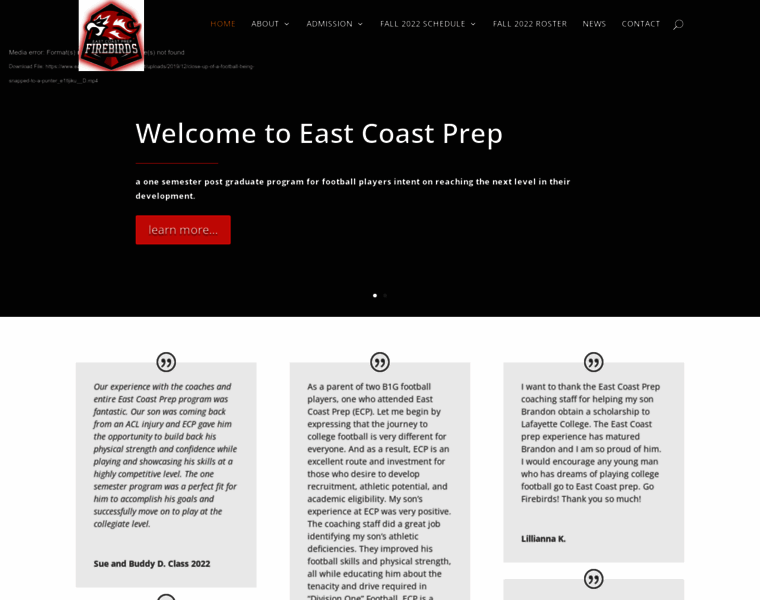 Eastcoastprep.org thumbnail