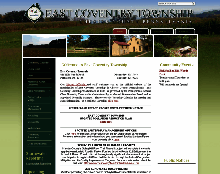 Eastcoventry-pa.gov thumbnail