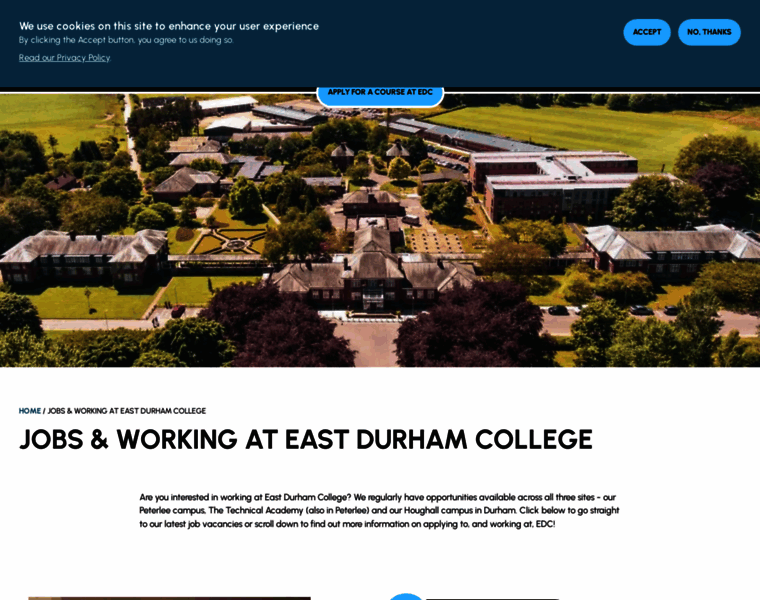 Eastdurhamcollege.current-vacancies.com thumbnail