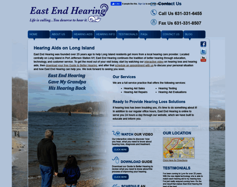 Eastendhearing.com thumbnail