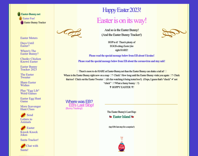 Easter-bunny.net thumbnail