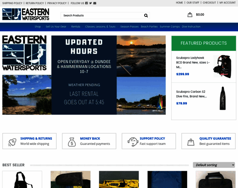 Easternwatersports.com thumbnail