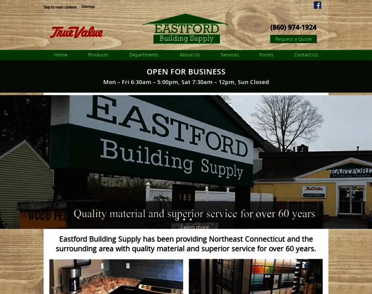 Eastfordbuildingsupply.com thumbnail