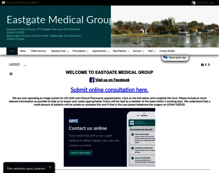 Eastgate-medical.info thumbnail