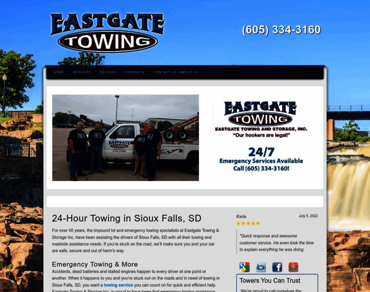 Eastgatetowingandstorage.com thumbnail