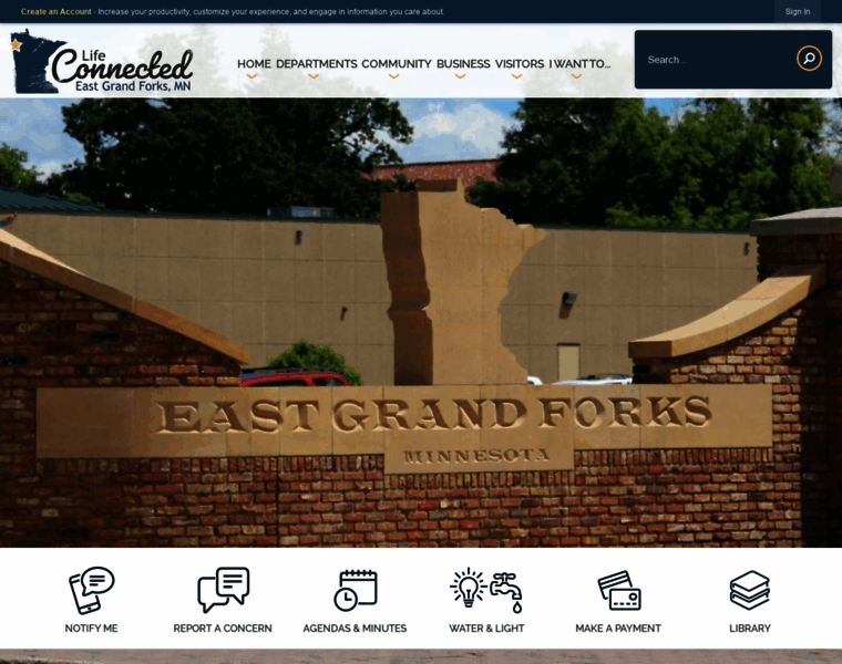 Eastgrandforks.us thumbnail