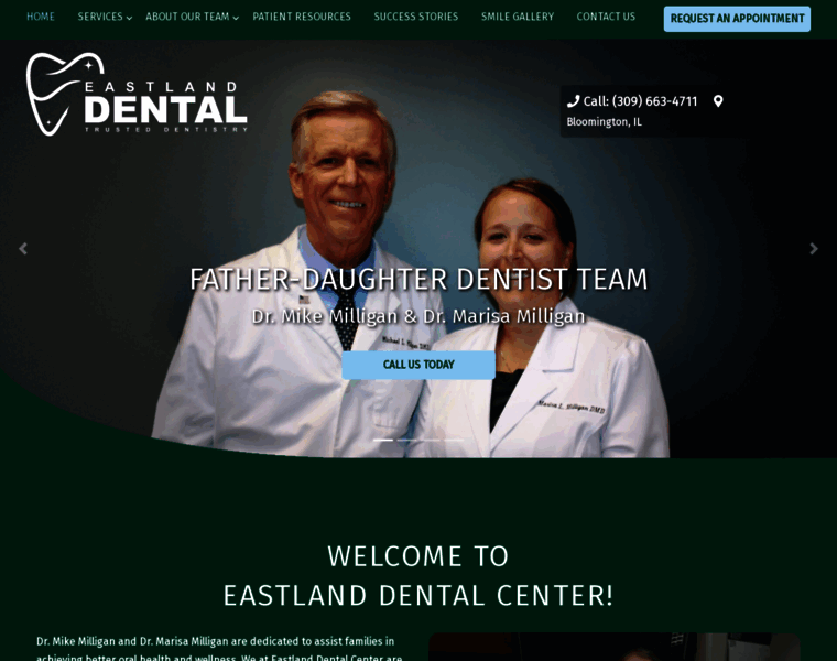 Eastlanddental.com thumbnail