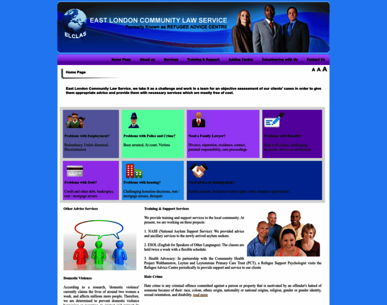 Eastlondoncommunitylawservice.org.uk thumbnail