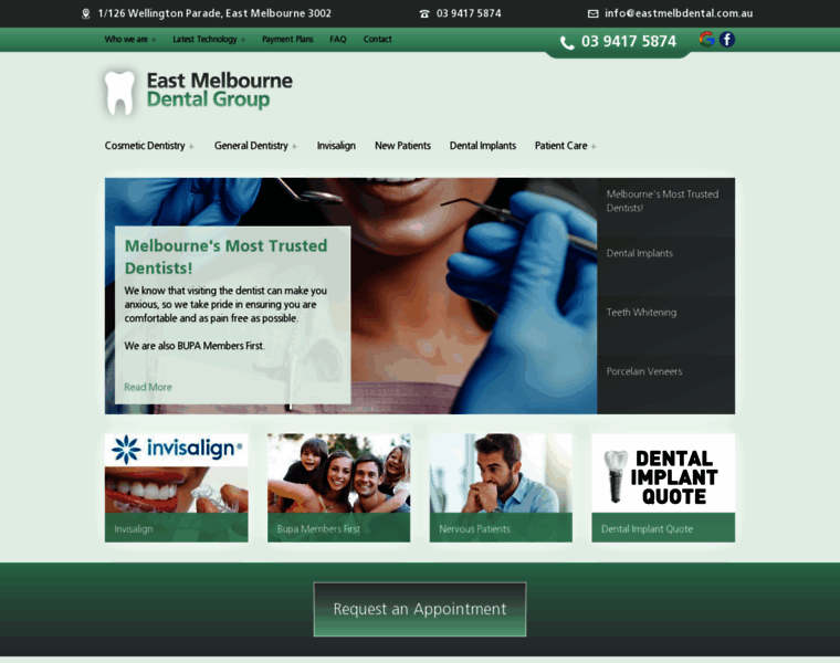 Eastmelbournedentist.com.au thumbnail