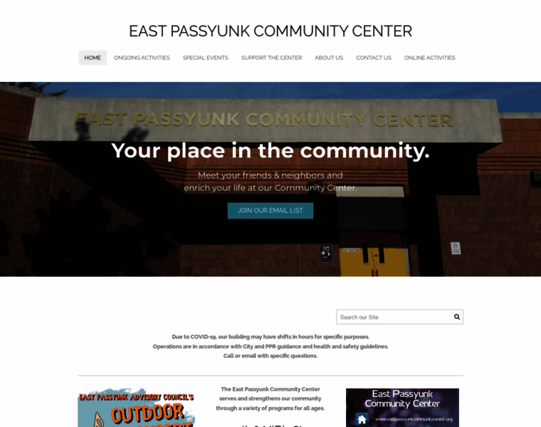 Eastpassyunkcommunitycenter.org thumbnail