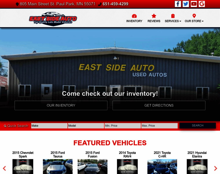 Eastside-auto.com thumbnail