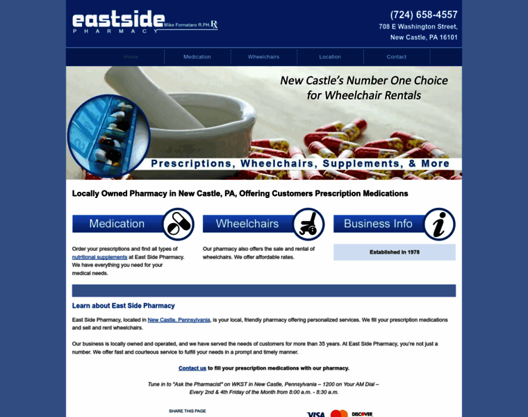 Eastsidenewcastlepapharmacy.com thumbnail