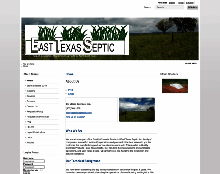 Easttexasseptic.com thumbnail