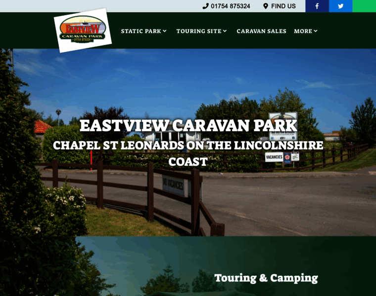 Eastviewcaravans.co.uk thumbnail