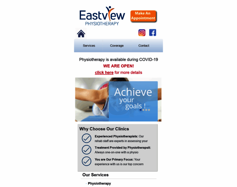 Eastviewphysiotherapy.com thumbnail