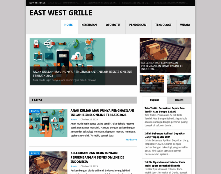 Eastwestgrille.com thumbnail