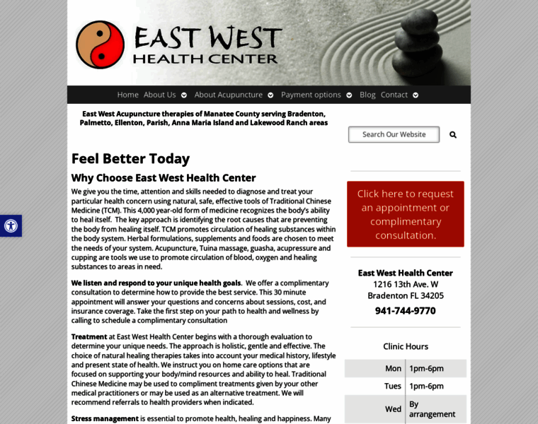 Eastwesthealthcenter.net thumbnail