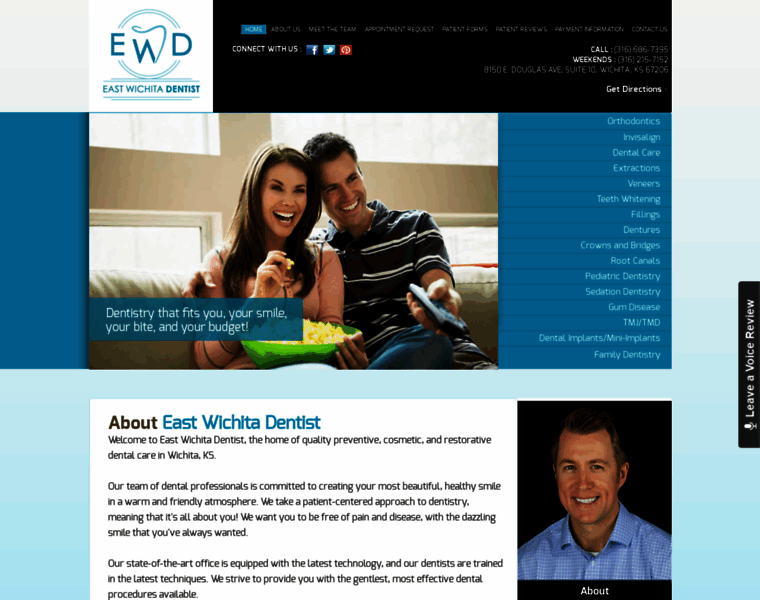 Eastwichitadentist.com thumbnail