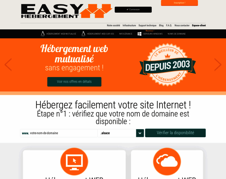 Easy-hebergement.fr thumbnail