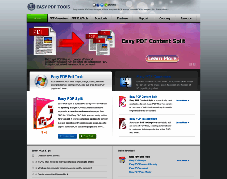 Easy-pdf-tools.com thumbnail