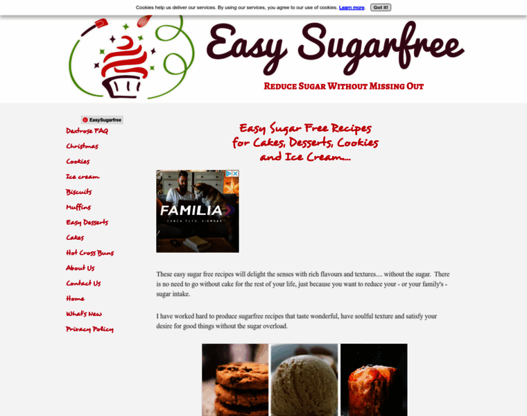 Easy-sugarfree.com thumbnail