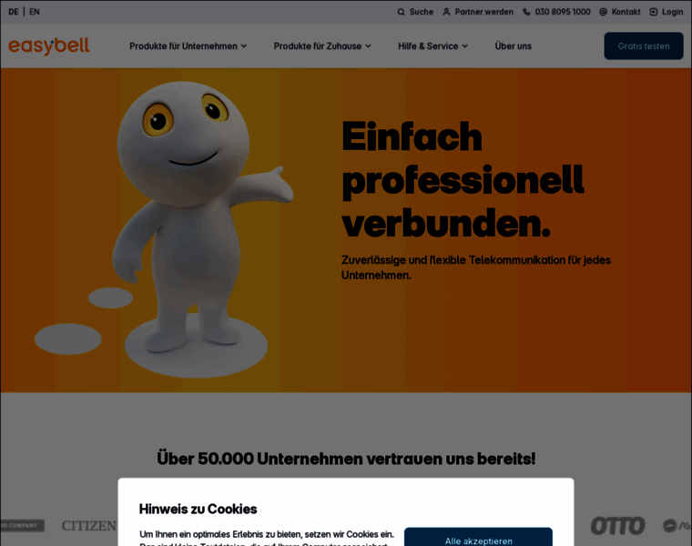 Easybell.de thumbnail Easybell.de thumbnail