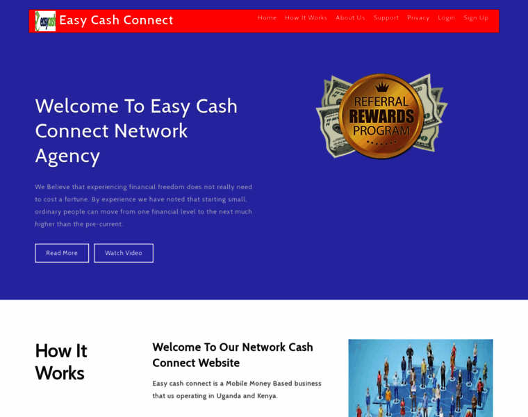 Easycashconnect.com thumbnail
