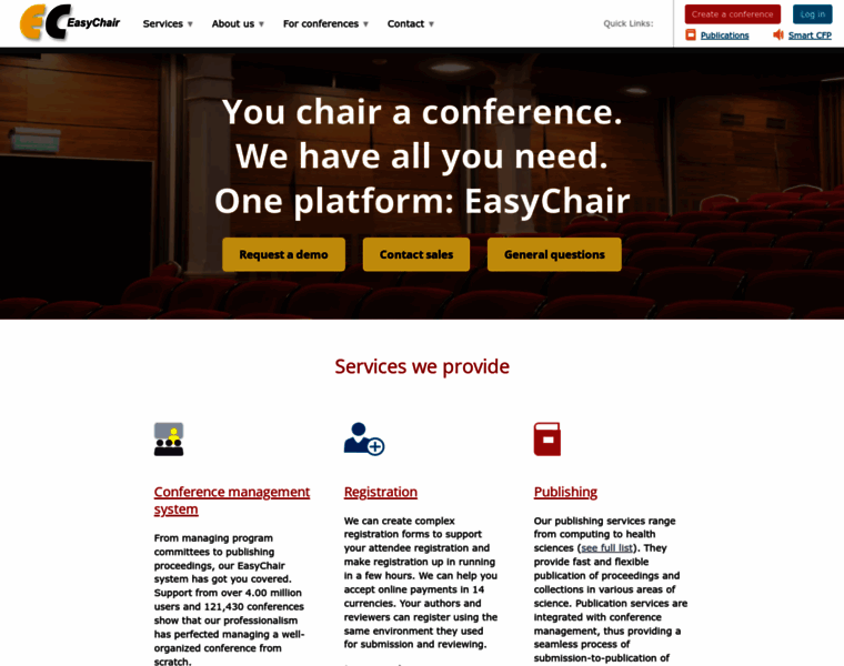 Easychair.org thumbnail