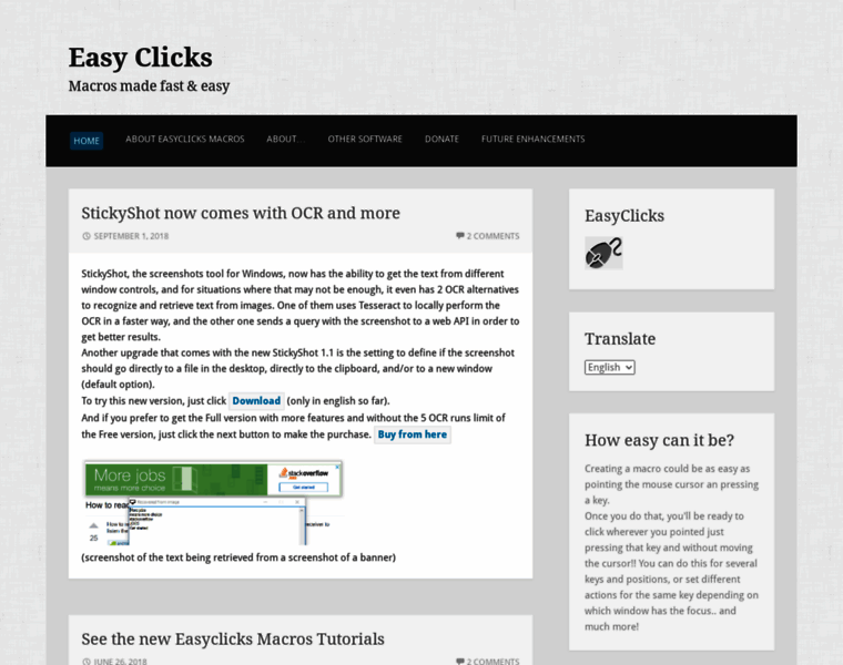 Easyclicksmacros.com thumbnail