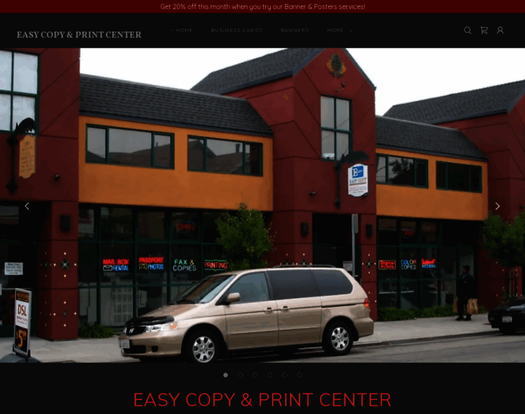 Easycopycenter.com thumbnail