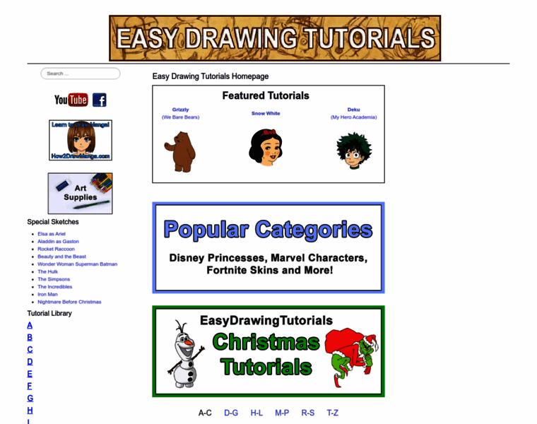 Easydrawingtutorials.com thumbnail