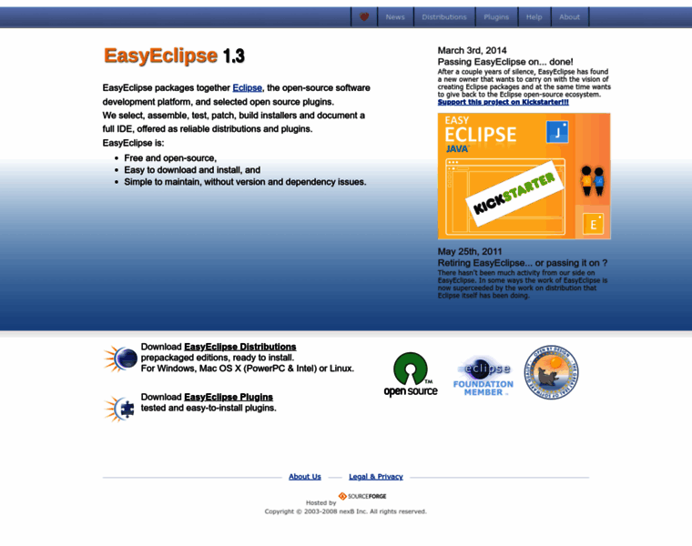 Easyeclipse.org thumbnail