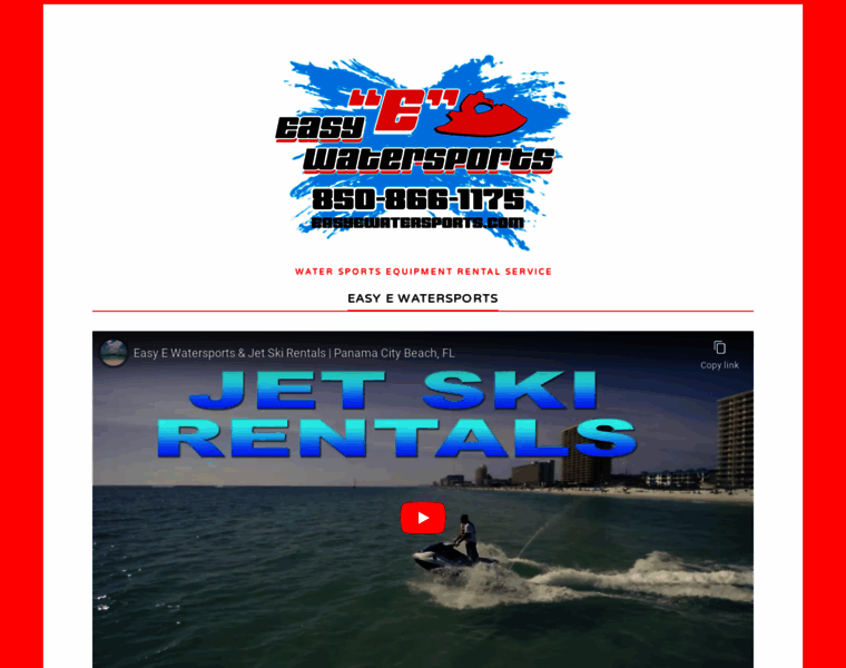 Easyewatersports.com thumbnail