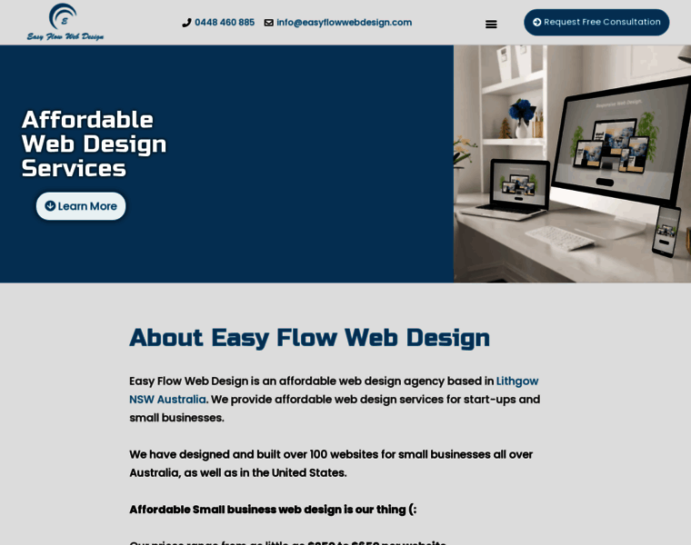 Easyflowwebdesign.com thumbnail