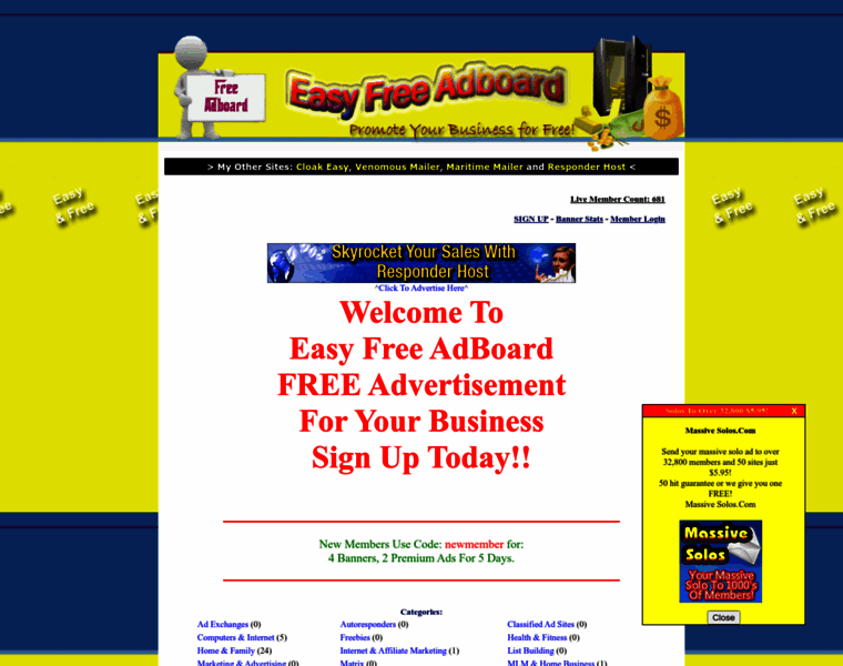 Easyfreeadboard.com thumbnail