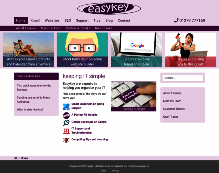 Easykey.net thumbnail