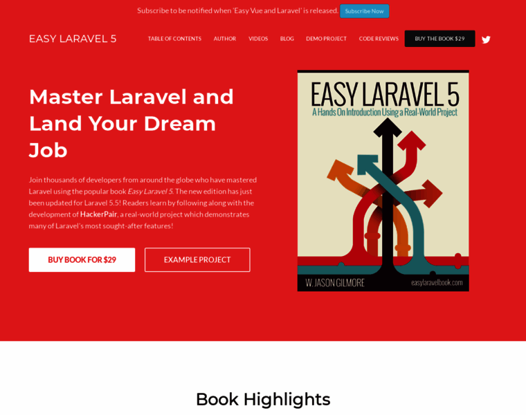 Easylaravelbook.com thumbnail