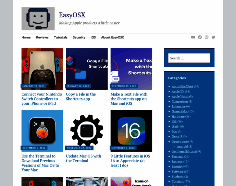 Easyosx.net thumbnail