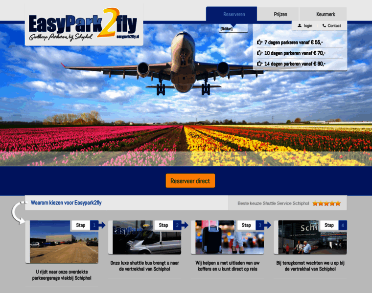 Easypark2fly.nl thumbnail
