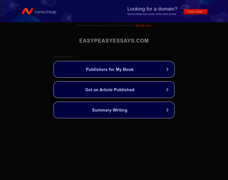 Easypeasyessays.com thumbnail