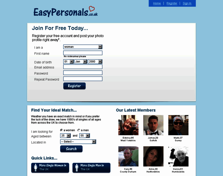 Easypersonals.co.uk thumbnail