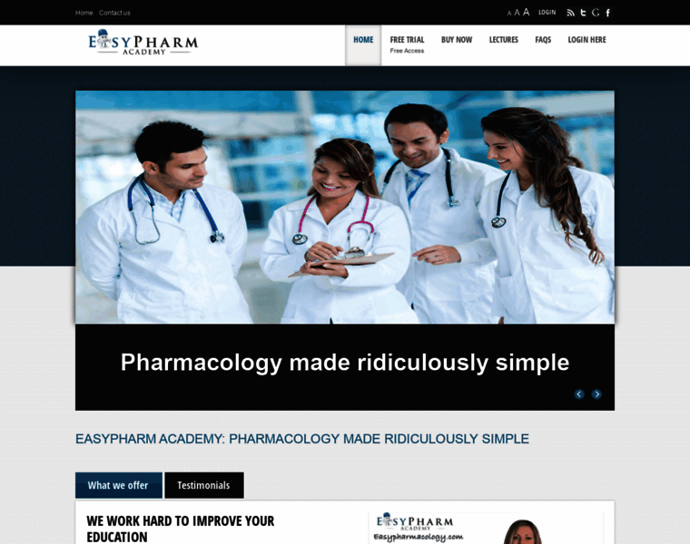 Easypharmacology.com thumbnail