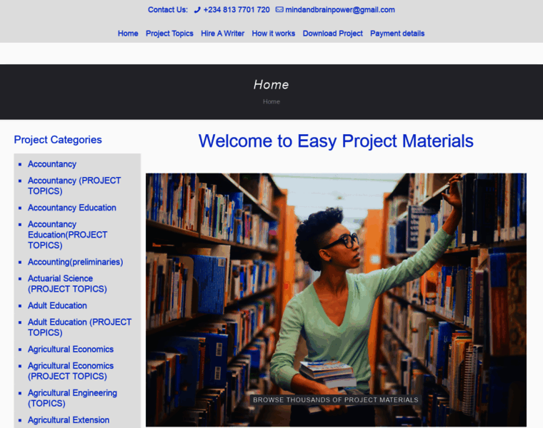 Easyprojectmaterials.com.ng thumbnail