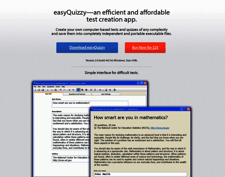 Easyquizzy.com thumbnail