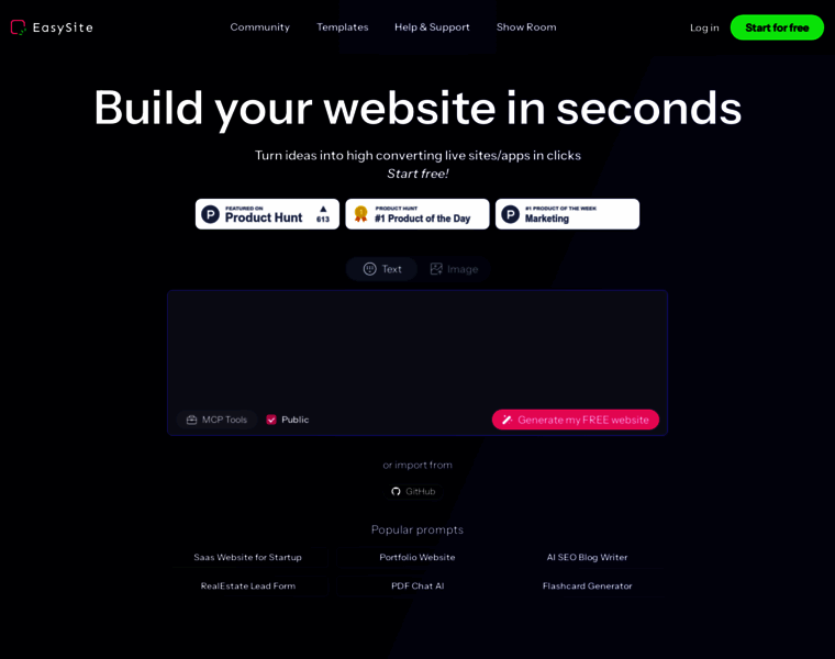 Easysite.ai thumbnail Easysite.ai thumbnail
