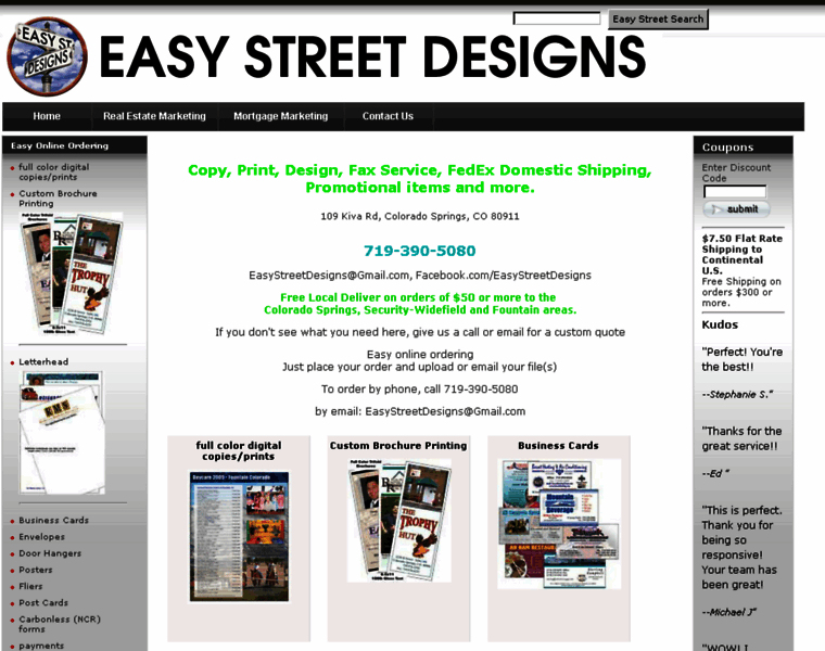 Easystreetdesigns.com thumbnail