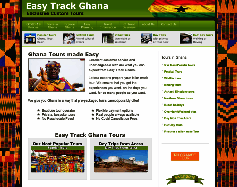 Easytrackghana.com thumbnail