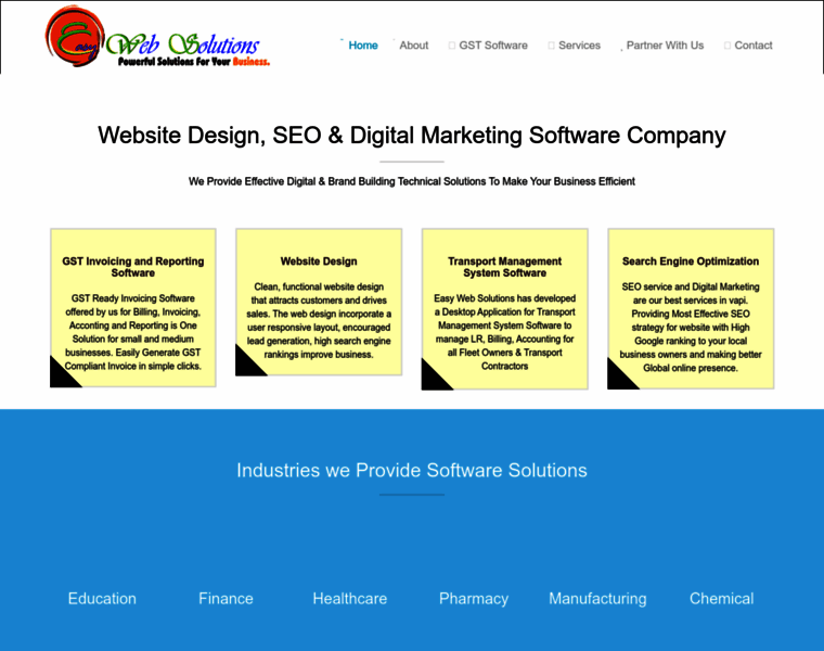 Easywebsolutions.in thumbnail