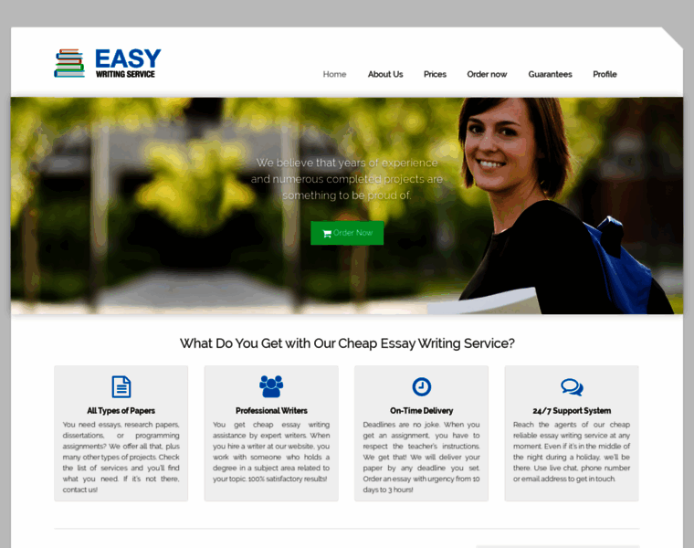 Easywritingservice.com thumbnail